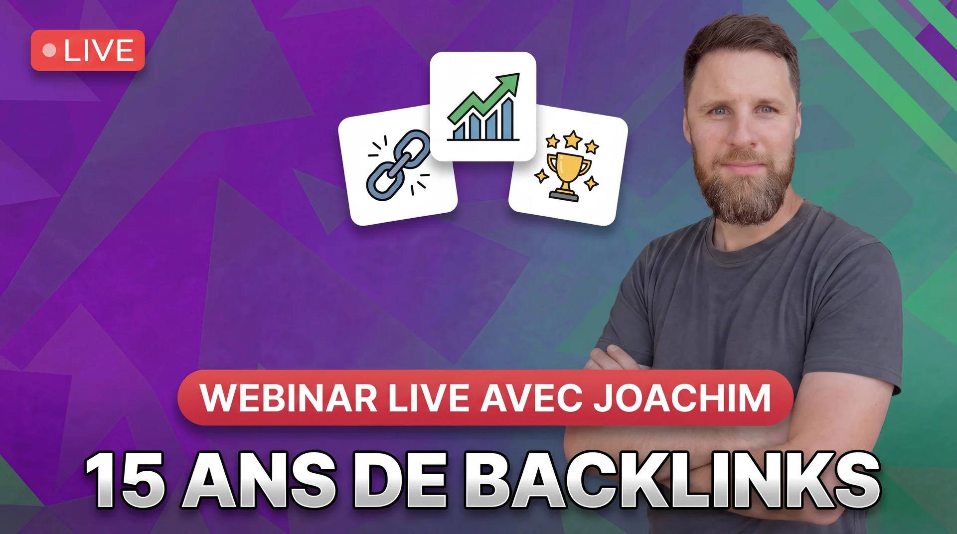 15 ans de backlinks — Retour d'expérience avec Joachim